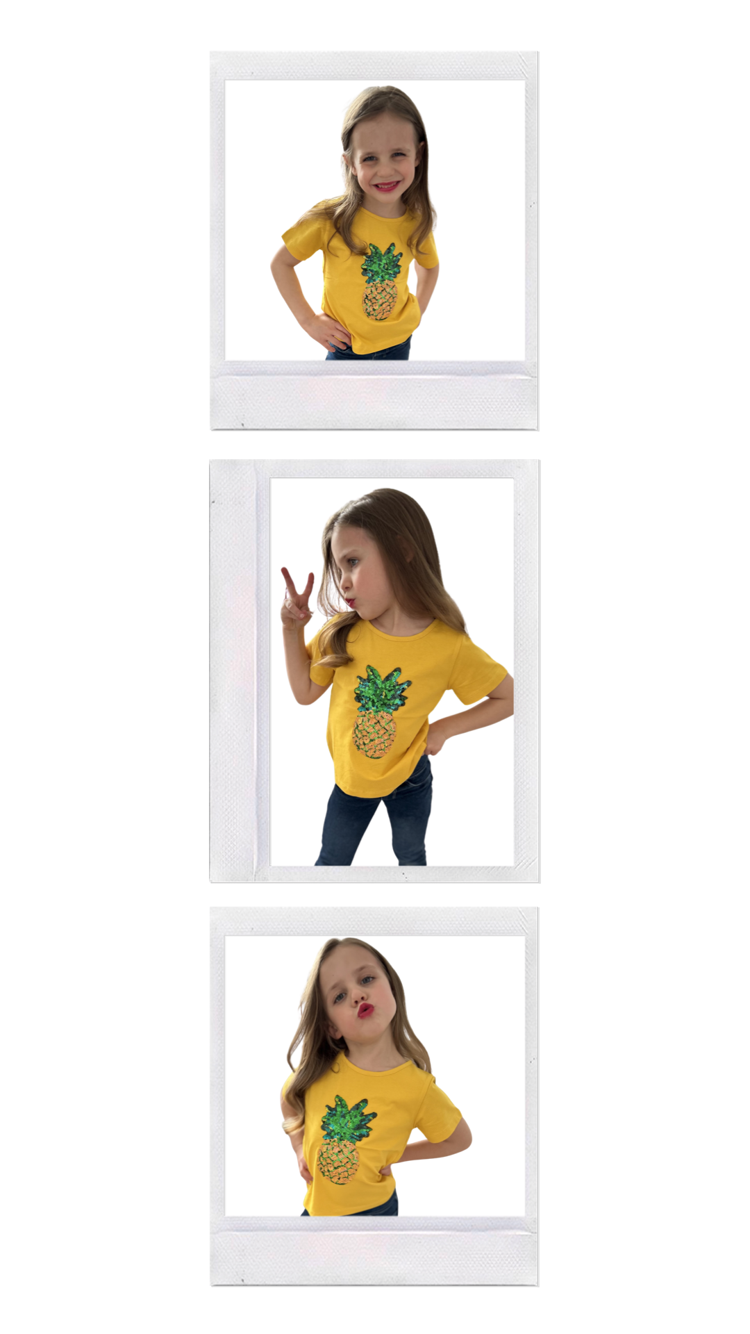 Pineapple π Girls T-Shirt