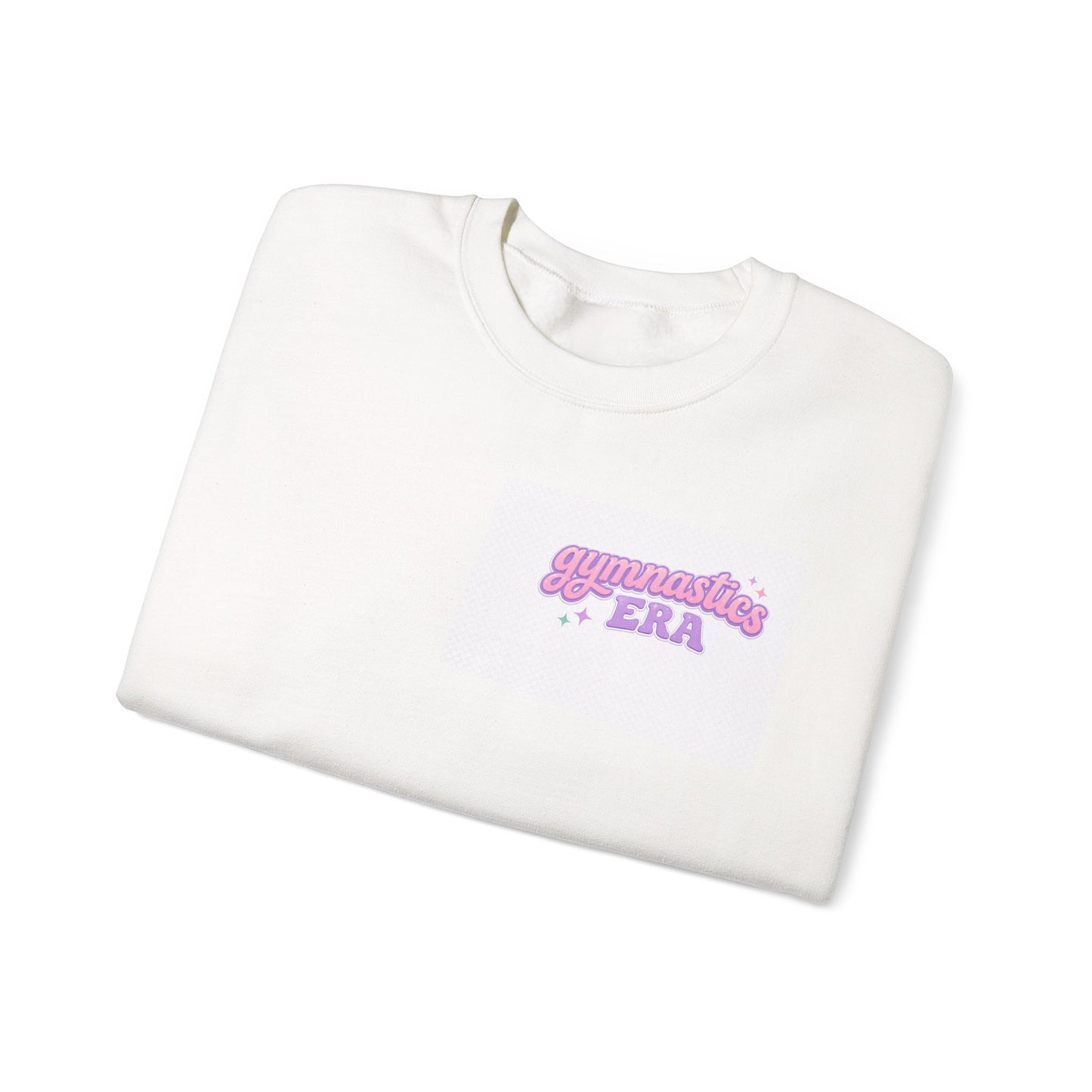 Retro Pastel Gymnastics Crewneck – Adult Oversized Vault Bars Beam Floor Sweatshirt