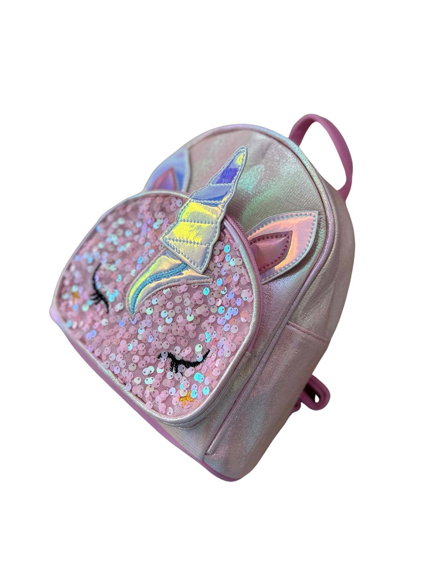 Mini "Magical" Unicorn Backpack - White and Pink