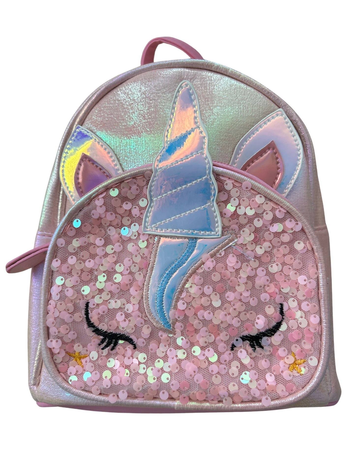 Mini "Magical" Unicorn Backpack - White and Pink